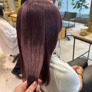 ロング カラー カラー/ 髪質改善/新吾ありさのヘアスタイル