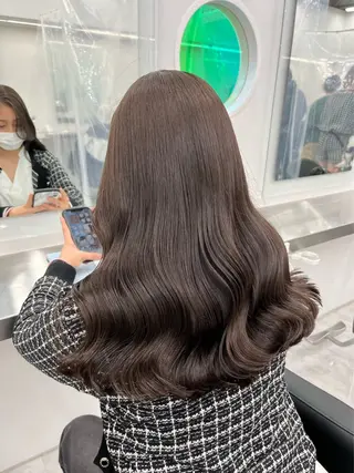 セミロング うる艶トレンドヘア 🕊️上野BABYのヘアスタイル