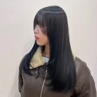 ロング カラー LUNA🌙韓国ヘア 🌙レイヤーカットのヘアスタイル