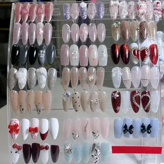 ネイル MoMoA Nail ネイル長さ出し専門店のネイルデザイン