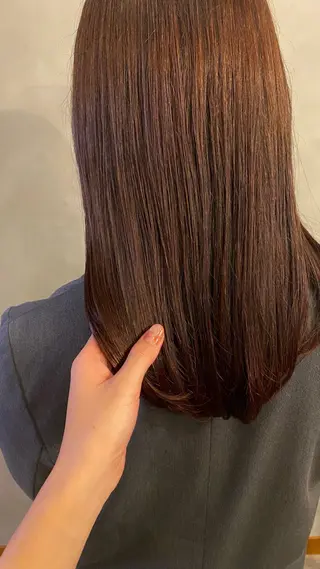 ロング カラー 透明感カラー 🦙なりたりみのヘアスタイル