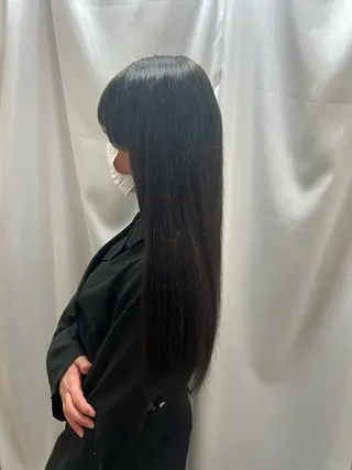 ロング エクステ・セット 専門店Sleekのヘアスタイル