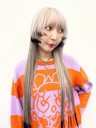 セミロング カラー HARU//原宿🤍 リピート率NO.1のヘアスタイル