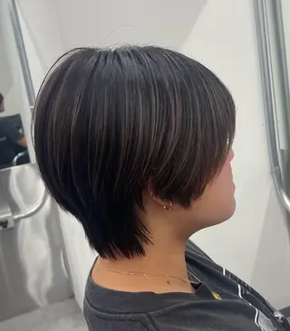 ショート メンズパーマ専門 /縦落ち/渋谷駅近のヘアスタイル