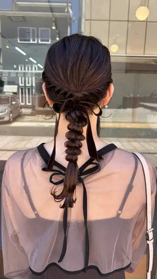 セミロング 🌈トップデザイナー 金沢駅近nanamiのヘアスタイル