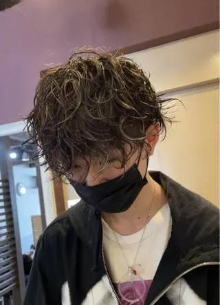 パーマ メンズ monolith所属・石山涼太 【monolith】のヘアスタイル