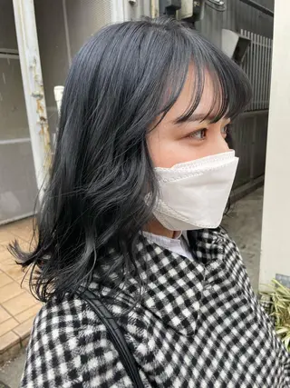 ミディアム カラー 🪞透け感&韓国ヘア 🪞honokaのヘアスタイル
