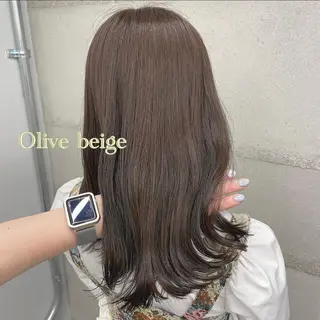 ミディアム カラー ヘアアレンジ🎀 yuuka 🤍のヘアスタイル