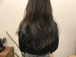 ロング カラー ヘアアレンジ 土屋 紗也果のヘアスタイル