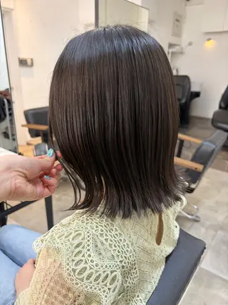 ミディアム 🥀韓国ヘア🥀 宮津真菜のヘアスタイル