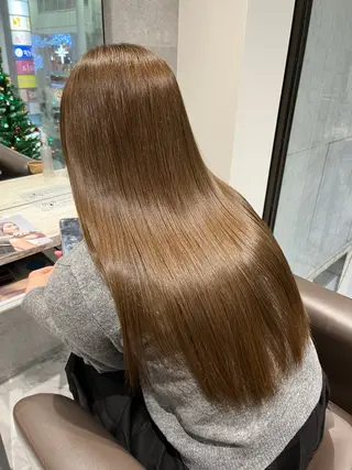 セミロング カラー Grow by NYNY 坂本 理輝のヘアスタイル