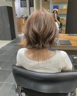 ショート カラー はまべ です☆のヘアスタイル