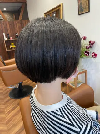 ショート 【似合わせカット 】🦋岩崎 美保🐾のヘアスタイル