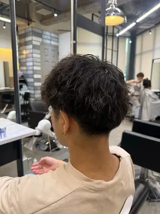 パーマ メンズ 韓国ヘア🇰🇷 YUKINAのヘアスタイル