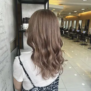 ロング 艶髪ブリーチカラー 💗manaka💗のヘアスタイル