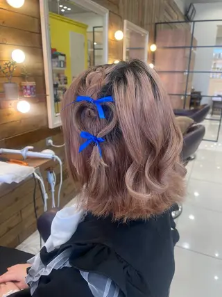 ヘアアレンジ なな /カラー/アレンジのヘアスタイル