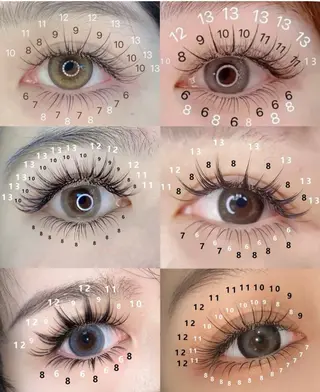 マツエク・マツパ 神山 AAパーマ、マツエクのマツエク・マツパデザイン