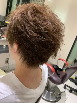 ミディアム ✨上村 潤平✨メンズヘア✨のヘアスタイル