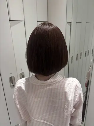 ショート 艶髪໒꒱／透明感 カラー🍀_そら🪽のヘアスタイル