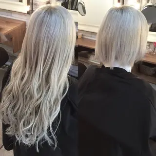 ロング カラー ヘアアレンジ Hair Make Salon ZEROのヘアスタイル