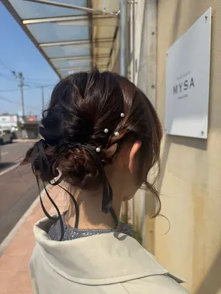 ヘアアレンジ MIU ミーサ長良のヘアスタイル