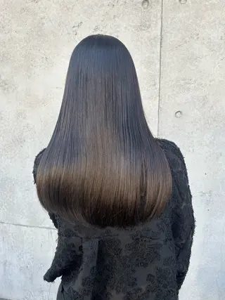 ロング パーマ 鹿子島 昇彦のヘアスタイル