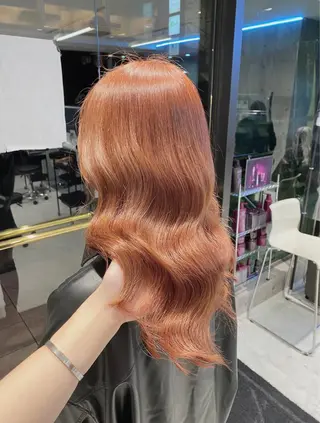 セミロング カラー ヘアアレンジ メンズ ダブルカラー特化💍 tiam💍韓国ヘアのヘアスタイル