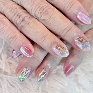 ネイル Lelole 🫧マグネット🫧のネイルデザイン