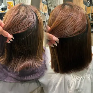ミディアム nakatani mizukiのヘアスタイル
