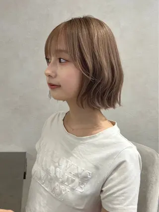 ミディアム カラー 🌈Hiroki🌈 福岡の愛され美容師のヘアスタイル