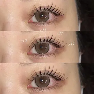 マツエク・マツパ NORA hinataのマツエク・マツパデザイン