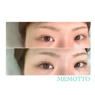 マツエク・マツパ MEMOTTO CHIHIROのマツエク・マツパデザイン
