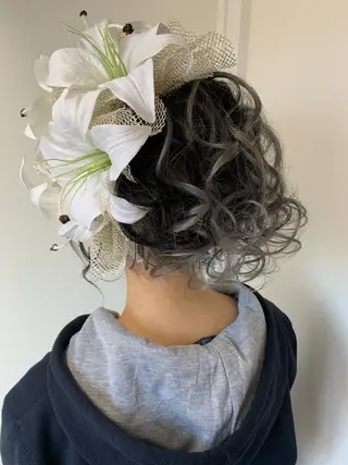 WEST OLAND 安藤のヘアスタイル