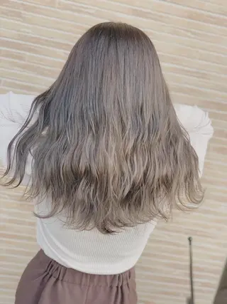 ロング メンズスタイル バレイヤージュ　齋藤のヘアスタイル