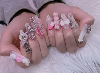 ネイル 長さだし専門店 M2　rikaのネイルデザイン