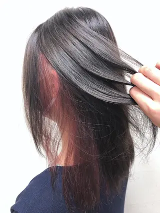 ミディアム 阿部 美咲のヘアスタイル