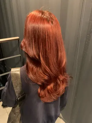 ロング カラー ♡roa/韓国ヘア/ 似合わせカット🧸のヘアスタイル