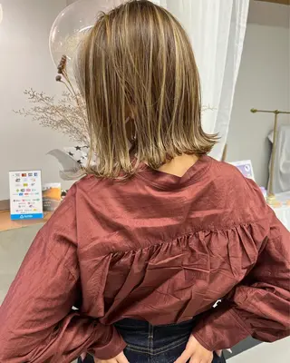 ショート カラー ヘアアレンジ 橋本 昇平のヘアスタイル