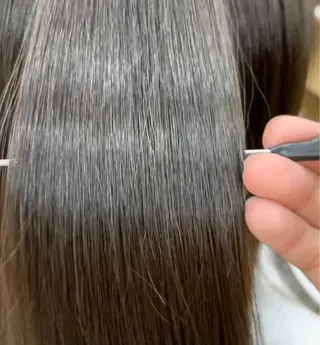 ロング 中顔面短縮 顔まわり新田大翔のヘアスタイル