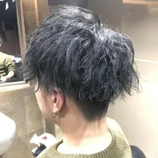 ミディアム 餘野 翔舞のヘアスタイル