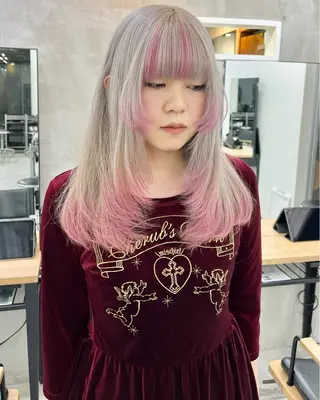 ロング 暖色カラー/レイヤー カット☁️MEI☁️のヘアスタイル