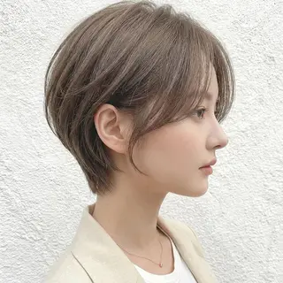 ショート 似合わせ✨透明感🫧 佐藤優斗のヘアスタイル