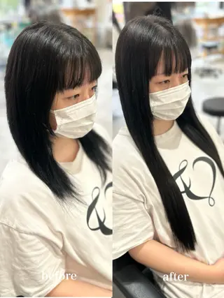 ロング 🩵ララモアナ nazu🩵のヘアスタイル