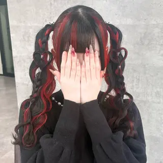 ロング OZ梅田♡ ゆはなブリーチのヘアスタイル