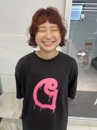 ショート パーマ ボブ/パーマ 🐕‍🦺Nagiのヘアスタイル