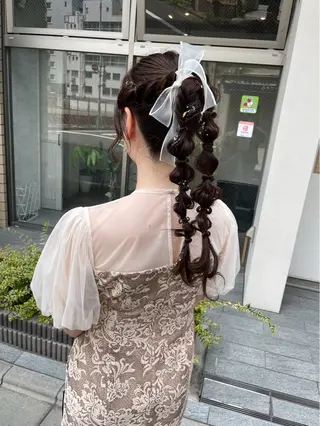 ヘアアレンジ 美髪× ヘアセット✨Araiのヘアスタイル