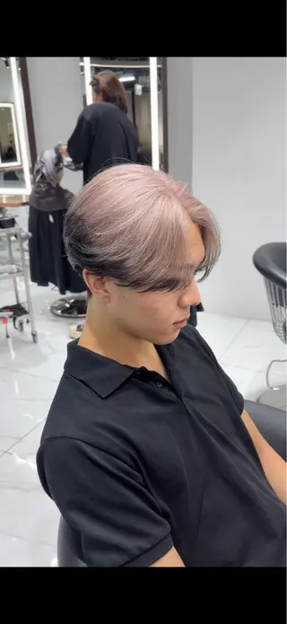 カラー メンズ 渋谷ブリーチカラー/ デザインカラー/優希のヘアスタイル