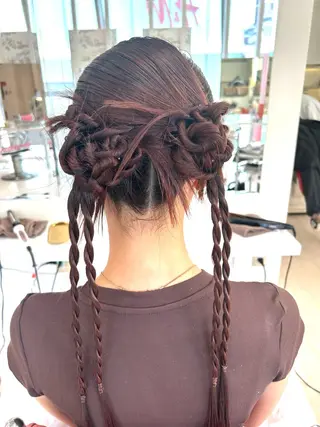 ヘアアレンジ PazRood 山下のヘアスタイル