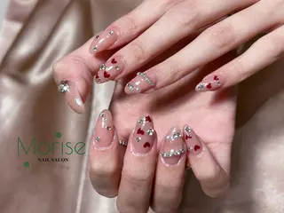 ネイル MoriseNail Jr研修💜イシダのネイルデザイン