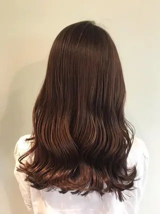 ロング カラー 烏丸韓国ヘア🇰🇷 ayaka🎀のヘアスタイル